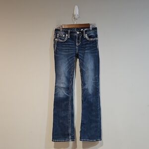 Miss Me Youth Girls JK 5014B175 Boot Jeans